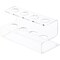Plymor Clear Acrylic Flatware Display Stand, 3.25" H x 5.75" W x 3" D